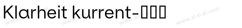 Klarheit kurrent字体转换 Klarheit kurrent字体转换